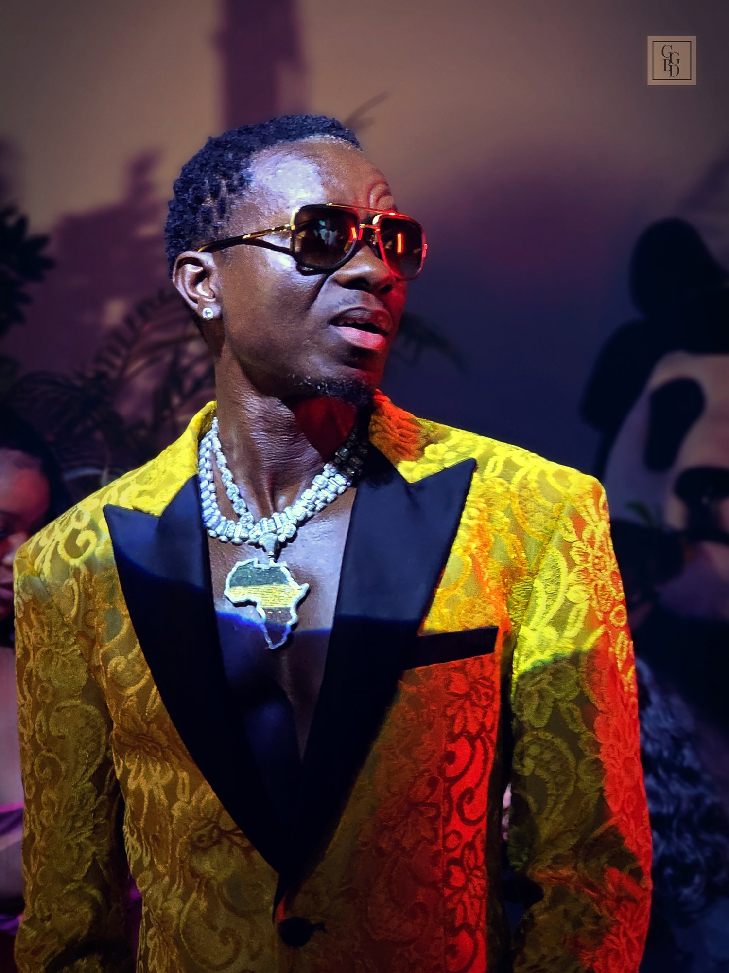 MICHAEL BLACKSON photograph by GoatGod.ByDesign